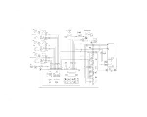 Схема подключения системы микроклимата МАЗ-4371P2 ММЗ Е4.