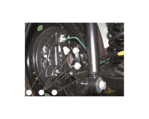Ось ступицы заднего колеса. Подвески передняя, задняя и колеса LADA VESTA – снятие/установка, разборка/сборка основных узлов и деталей.