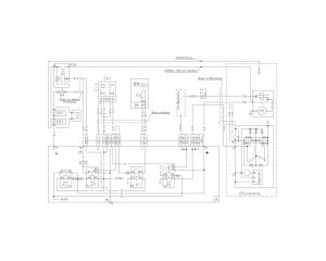 Схема системы электропитания МАЗ-4371P2 ММЗ Е4.