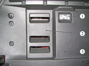 Плафон освещения багажника. Электрооборудование LADA XRAY – снятие/установка основных узлов и деталей.