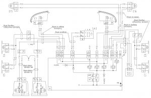 Схема включения габаритных огней МАЗ-4371P2 ММЗ Е4.