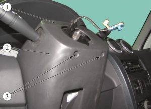 Блок подрулевых переключателей с устройством вращающимся. Рулевое управление LADA XRAY – снятие и установка основных узлов и деталей.