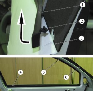 Дверь передняя правая и левая. Кузов LADA VESTA – снятие и установка основных узлов, деталей.