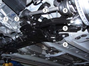 Подрамник передней подвески. Подвески передняя, задняя и колеса LADA VESTA – снятие/установка, разборка/сборка основных узлов и деталей.