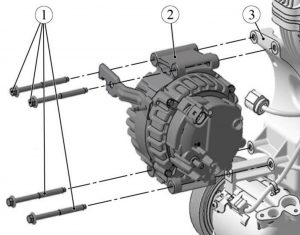 Генератор. Электрооборудование LADA XRAY – снятие/установка основных узлов и деталей.