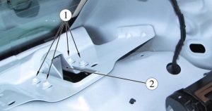 Крышка багажника и ее механизмы. Кузов LADA VESTA – снятие и установка основных узлов, деталей.