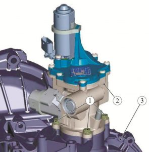Актуатор механизма переключения передач. Трансмиссия LADA XRAY – снятие/установка, разборка/сборка основных узлов и деталей.