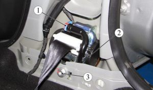 Ремни безопасности. Кузов LADA XRAY – снятие и установка основных узлов, деталей.