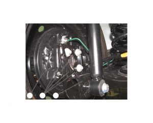 Ось ступицы заднего колеса. Подвеска передняя, задняя и колеса LADA XRAY – снятие/установка, разборка/сборка основных узлов и деталей.