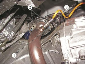 Система выпуска отработавших газов. Двигатель LADA LARGUS – снятие / установка основных систем, узлов и деталей.