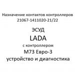 Назначение контактов контроллеров 21067-1411020-21/22. ЭСУД LADA с контроллером М73 Евро-3 – устройство и диагностика.
