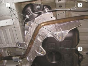 Топливный бак. Двигатель LADA XRAY – снятие / установка основных систем, узлов и деталей.