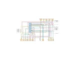 Схема электрических соединений системы управления двигателем ВАЗ-2104 с контроллером «Январь-5.1.3».