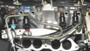 Система питания двигателя автомобилей ВАЗ-2107, -21047 с двигателями ВАЗ-2104 и ВАЗ-21067.