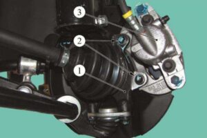 Передний тормоз. Тормозная система LADA GRANTA 2190 – снятие/установка основных узлов и деталей.