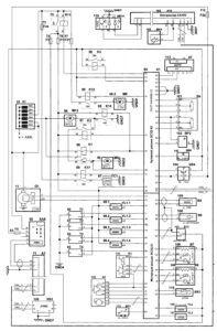 Схема электрических соединений ЭСУД ЕВРО-4 М74 автомобиля LADA GRANTA c контроллером 21127-1411020-22.