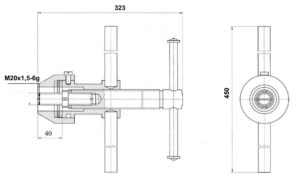Рисунки установочных штифтов и приспособлений. Дизельный двигатель модели ЗМЗ-5143.10 – руководство по эксплуатации, техническому обслуживанию и ремонту.
