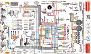 Схема электрооборудования автомобиля ВАЗ-2103. Автомобили ВАЗ-2103, ВАЗ-2106 – многокрасочный альбом.
