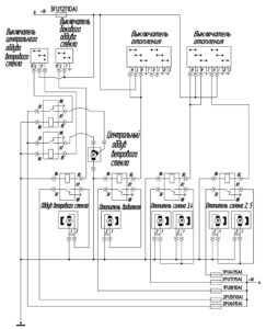 Схема электрооборудования автобуса ПАЗ-32053-04, -4234-04.