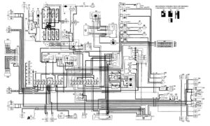 Схема электрооборудования ГАЗ-3307.