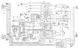 Схема электрооборудования УАЗ-469.