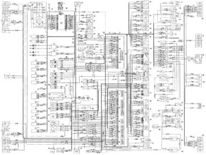 Схема электрооборудования УАЗ-31602, УАЗ-31622, УАЗ-31625.
