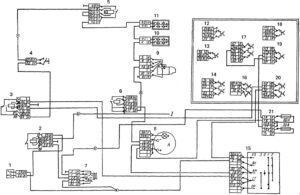 Схемы электрооборудования КамАЗ-4310 и 43101.