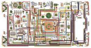 Схема электрооборудования Волга ГАЗ-3102.