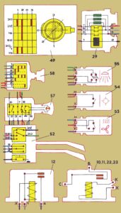 Схемы электрооборудования автомобилей «Москвич» моделей 2140 и 2138.