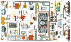 Схемы электрооборудования автомобилей «Москвич» моделей 2140 и 2138.