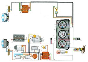 Схемы электрооборудования автомобилей «Москвич» моделей 2140 и 2138.
