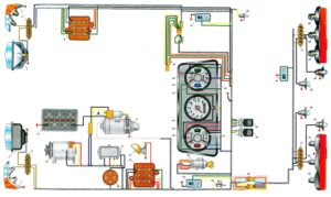 Схемы электрооборудования автомобилей «Москвич» моделей 2140 и 2138.