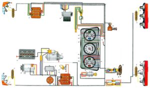 Схемы электрооборудования автомобилей «Москвич» моделей 2140 и 2138.