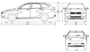 Технические характеристики. LADA VESTA – Руководство по эксплуатации автомобиля и его модификаций (2023 г.).