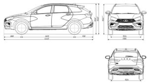 Технические характеристики. LADA VESTA – Руководство по эксплуатации автомобиля и его модификаций (2023 г.).