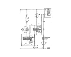 Схемы электрооборудования ЗАЗ Вида (ZAZ Vida).