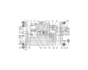 Схема электрооборудования «Беларусь» МТЗ-082.