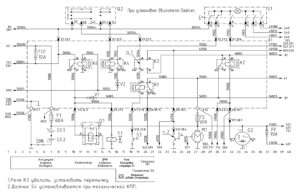 Схемы электрооборудования автобусов МАЗ 103 и МАЗ 107.