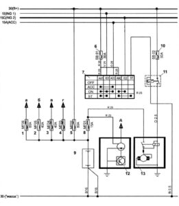 Схемы электрооборудования, реле и предохранители ЗАЗ Форза (ZAZ FORZA, CHERY A13, CHERY BONUS, CHERY VERY).