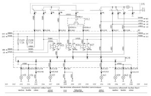 Схемы электрооборудования автобусов МАЗ 103 и МАЗ 107.