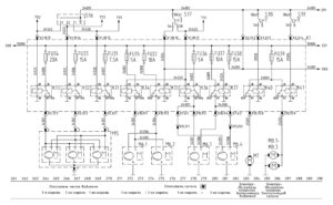 Схемы электрооборудования автобусов МАЗ 103 и МАЗ 107.