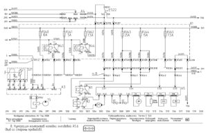 Схемы электрооборудования автобусов МАЗ 103 и МАЗ 107.