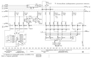 Схемы электрооборудования автобусов МАЗ 103 и МАЗ 107.