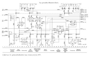 Схемы электрооборудования автобусов МАЗ 103 и МАЗ 107.