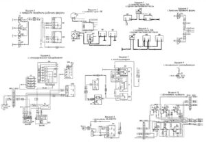Схема электрооборудования Беларус 1025/1025.2/1025.3.