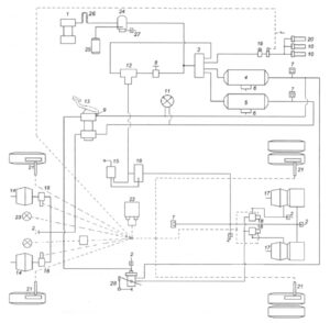 Тормозная система КамАЗ-4308.