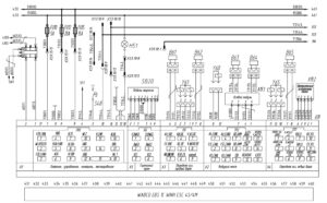 Схемы электрооборудования автобусов МАЗ 206 и МАЗ 226 с щитком приборов “МЭМЗ”.
