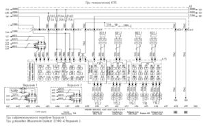 Схемы электрооборудования автобусов МАЗ 103 и МАЗ 107.