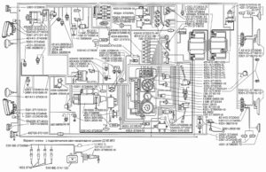 Схемы ЗИЛ-5301 (Бычок). Схема электрооборудования автомобилей ЗИЛ-5301. (Вариант 1).