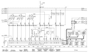 Схемы электрооборудования автобусов МАЗ 103 и МАЗ 107.